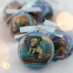 Precious Pets Shatterproof Christmas Ornaments - Set of 6