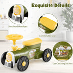 Ride on Toy with Steering Wheel and Train Whistle Sound Button