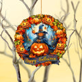 Happy Halloween Wreath Ornaments by G. Debrekht  - Halloween Decor - 8652821