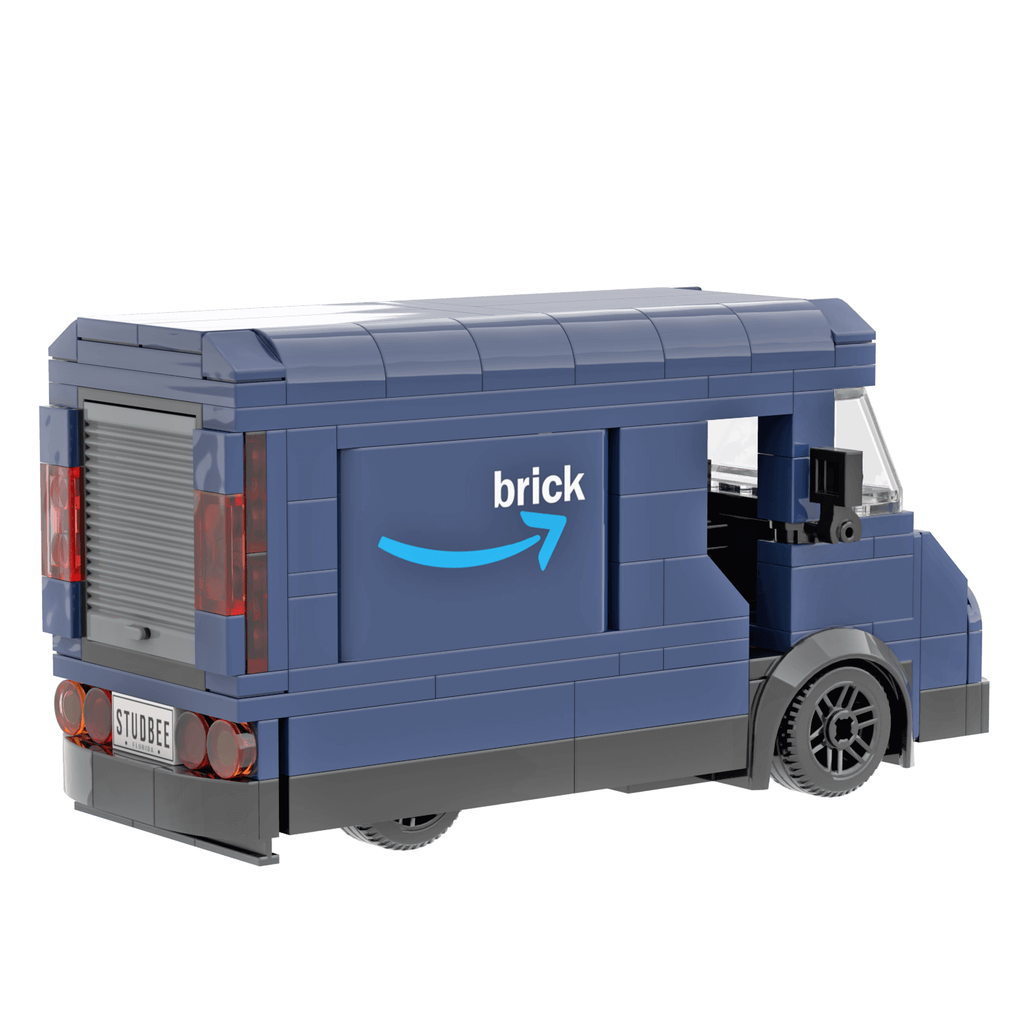 Amazing Delivery Van - Truck - Custom Printed Set - Made Using LEGO® Parts