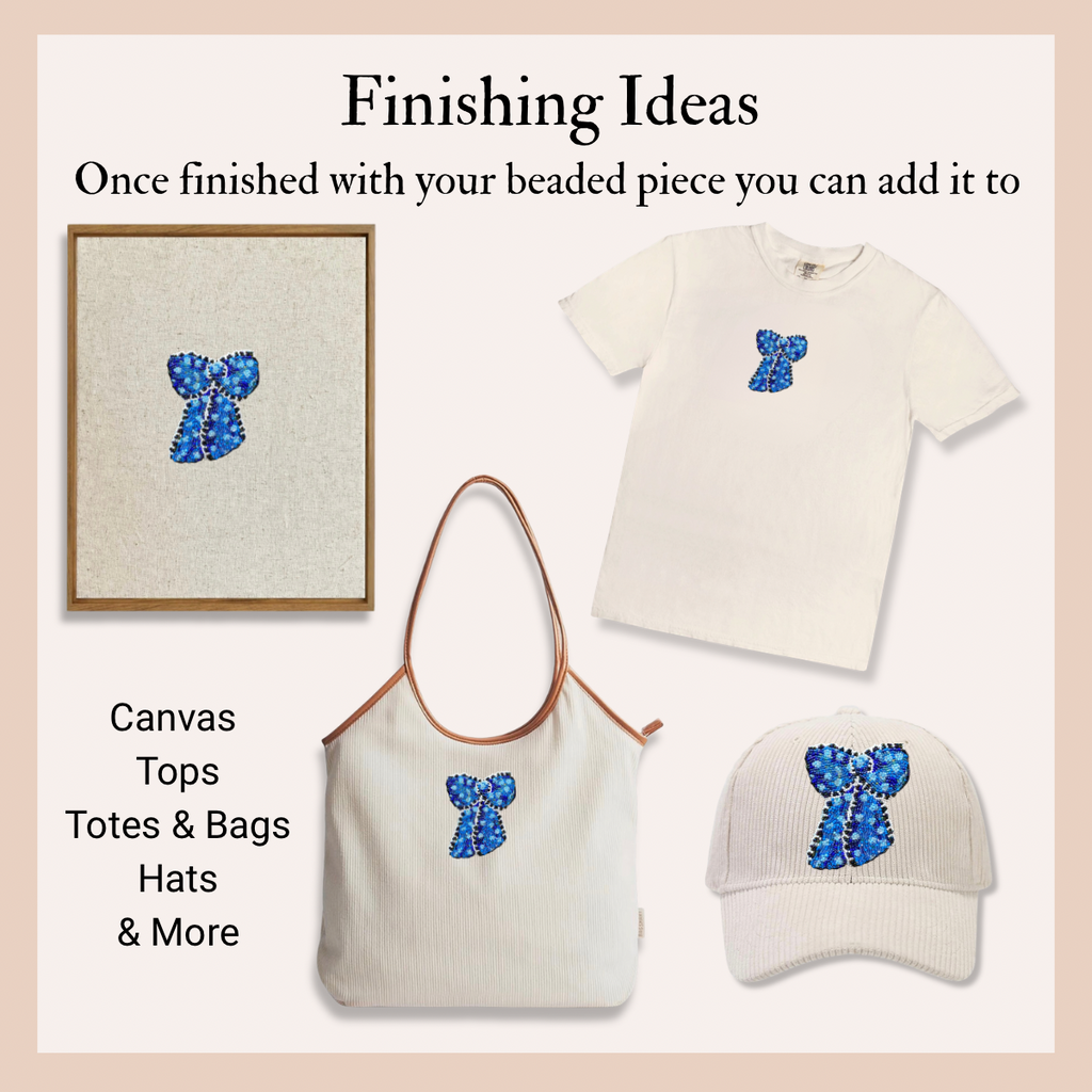 Blue Ribbon Beaded Art Kit