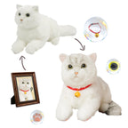 Custom Cat Plush from Photo – Basic Personalized Memorial Keepsake