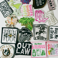 75, 150, or 400 pc Patch Bundle - grab bag -  Embroidered Hat Patch
