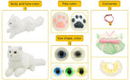 Custom Cat Plush from Photo – Basic Personalized Memorial Keepsake