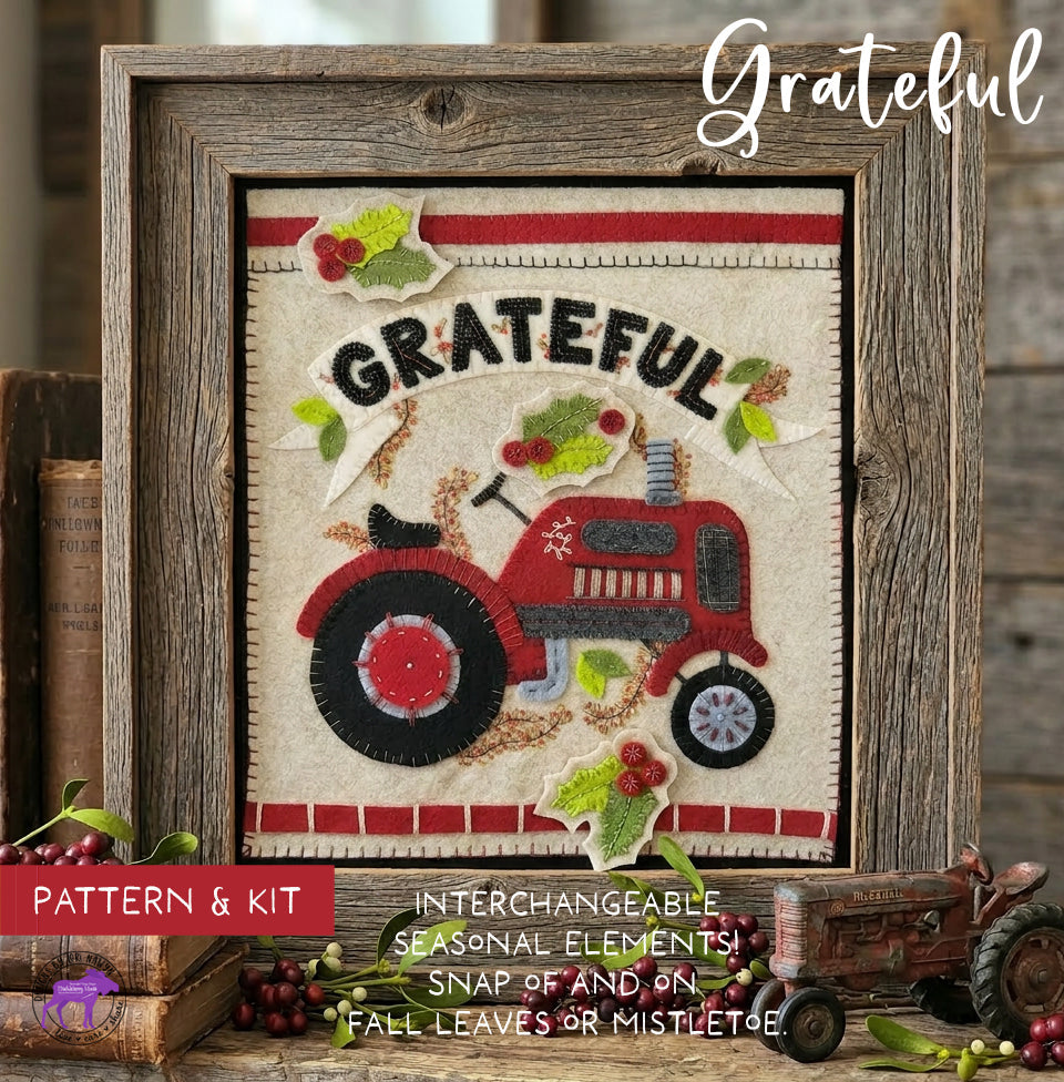 GRATEFUL APPLIQUE KIT
