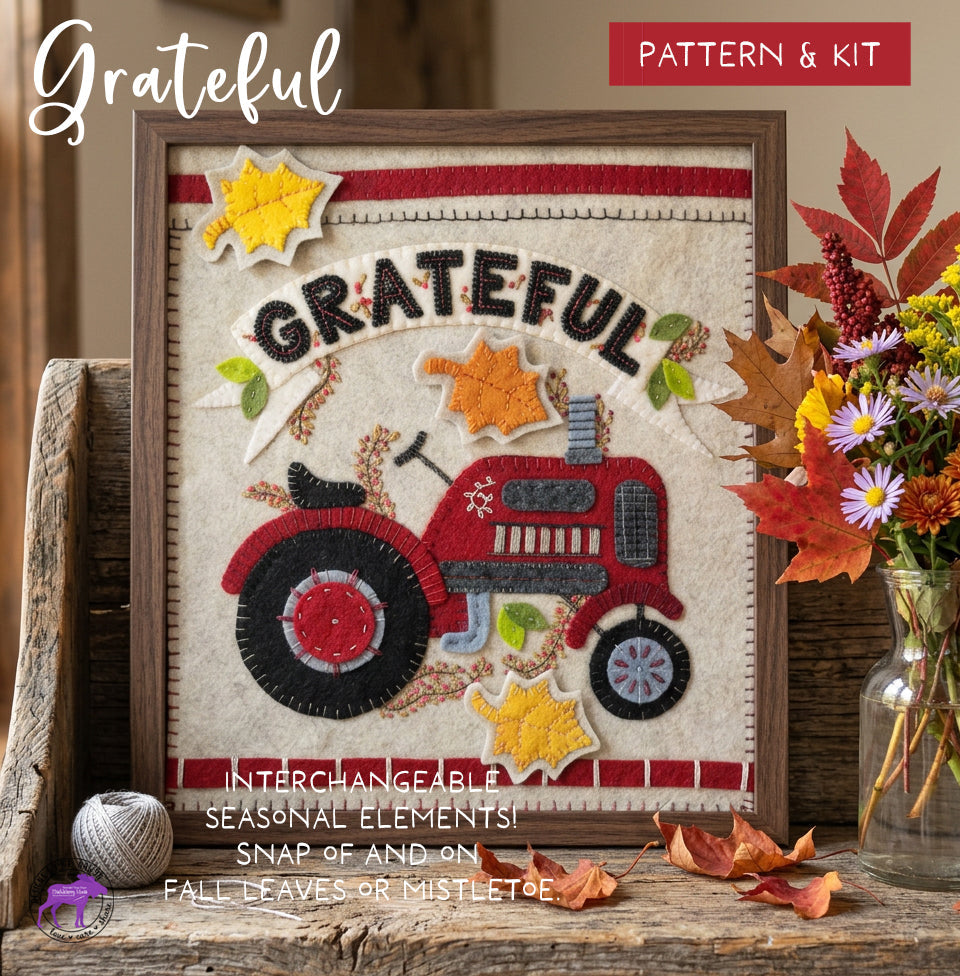 GRATEFUL APPLIQUE KIT