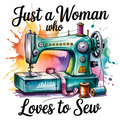 Color Splash Loves to Sew Fabric Panel