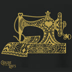 Crank Sewing Machine Quilting T-shirt