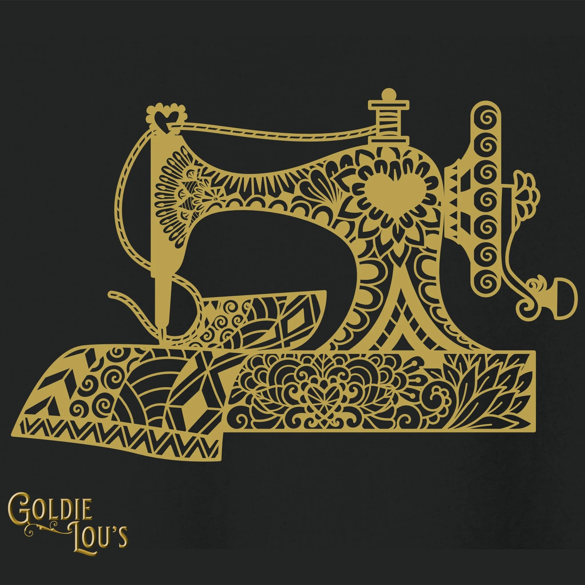 Crank Sewing Machine Quilting T-shirt
