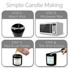 Cat Calming - Candle-Making Kit + Jar