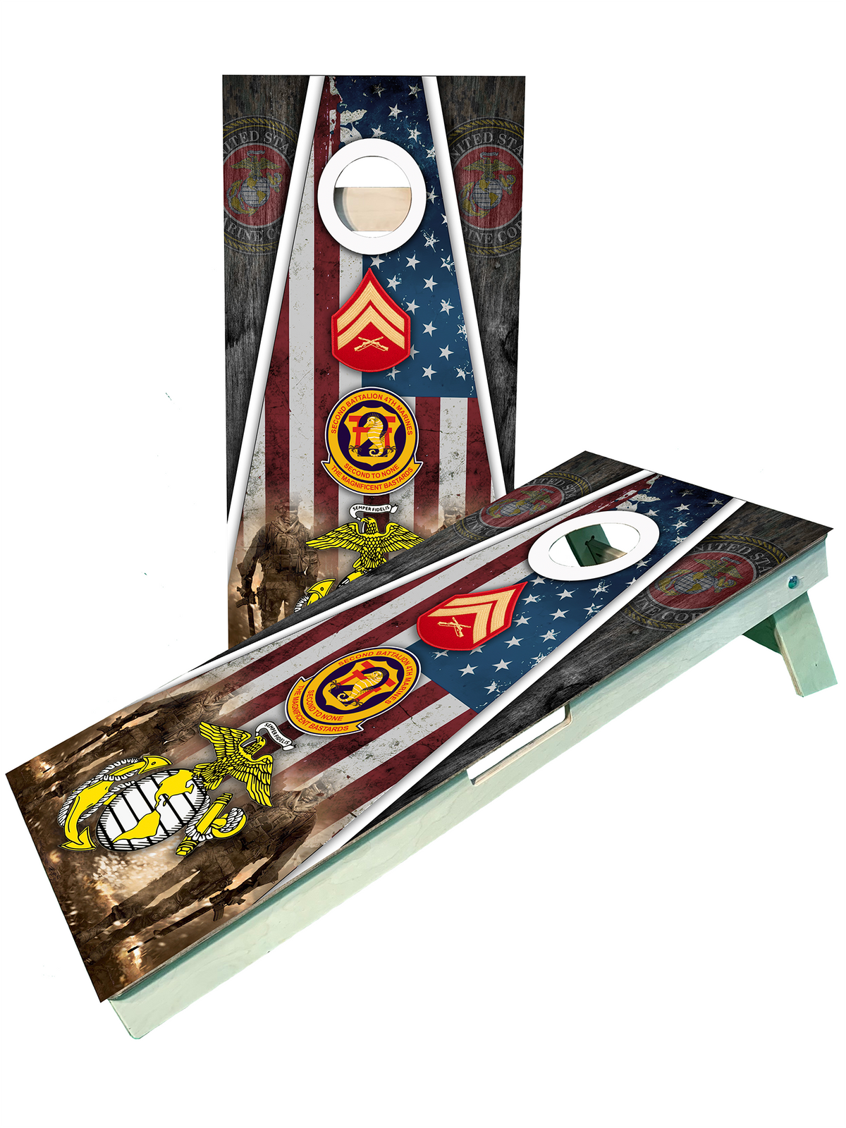 Marine 2 Cornhole Set