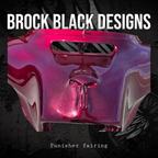 Harley davidson Punisher fairing batwing