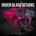 Harley davidson Punisher fairing batwing