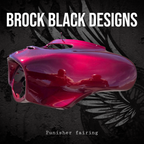 Harley davidson Punisher fairing batwing