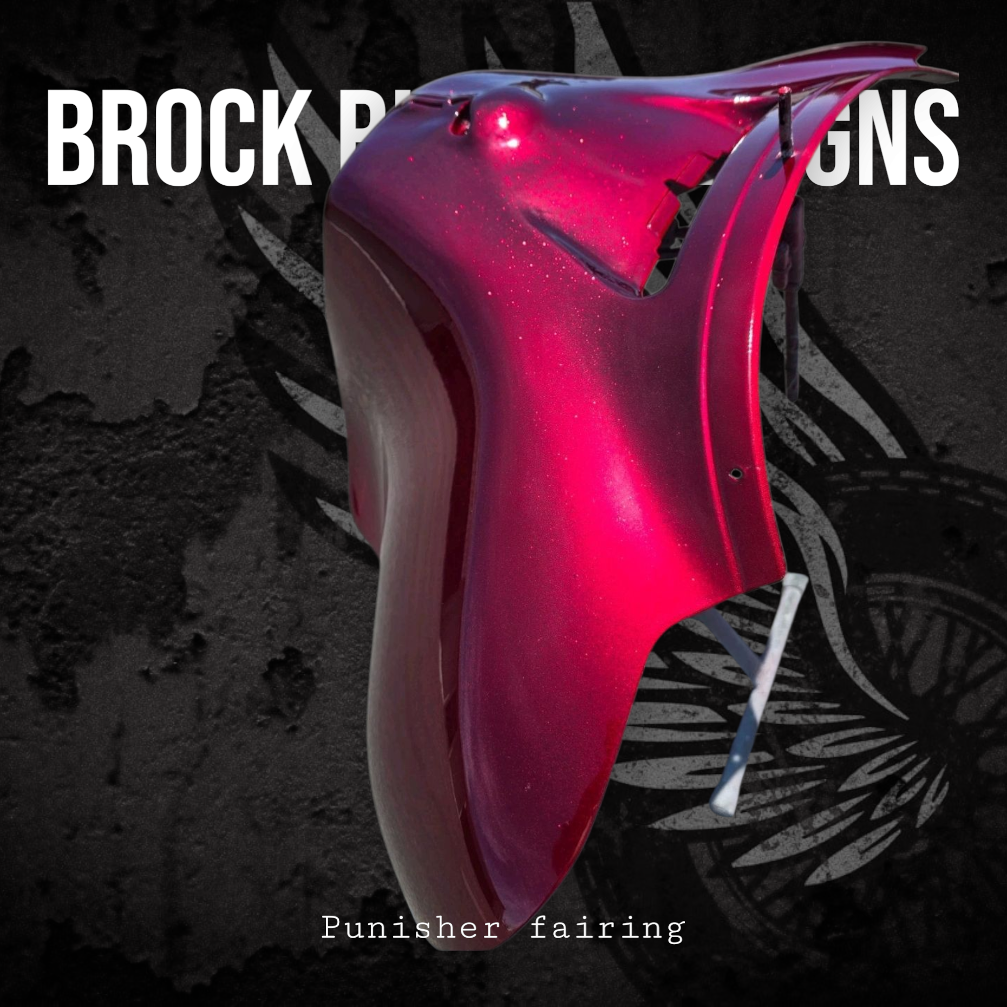 Harley davidson Punisher fairing batwing