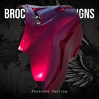 Harley davidson Punisher fairing batwing