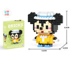 Disney Lilo & Stitch & Pokémon Pikachu Building Blocks – Cute Anime Cartoon Model Toy Set for Kids | Creative Educational Gift for Children