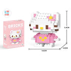 Disney Lilo & Stitch & Pokémon Pikachu Building Blocks – Cute Anime Cartoon Model Toy Set for Kids | Creative Educational Gift for Children