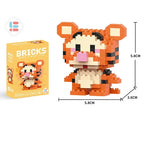 Disney Lilo & Stitch & Pokémon Pikachu Building Blocks – Cute Anime Cartoon Model Toy Set for Kids | Creative Educational Gift for Children