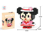 Disney Lilo & Stitch & Pokémon Pikachu Building Blocks – Cute Anime Cartoon Model Toy Set for Kids | Creative Educational Gift for Children