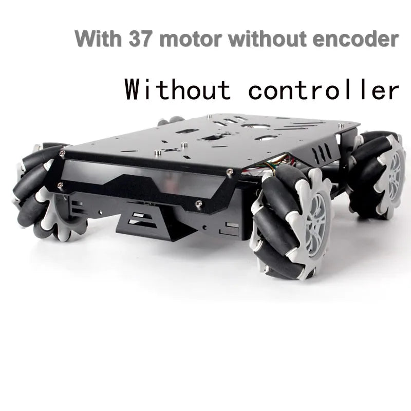 25KG Load RC Tank V3 Mecanum Wheel Robot Car for Arduino, DIY Kit with Encoder Motor and PS2 Handle, Programmable Robot Kit