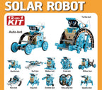 12-in-1 Solar Robot Toy – DIY Science Experiment Building Kit for Kids