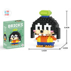 Disney Lilo & Stitch & Pokémon Pikachu Building Blocks – Cute Anime Cartoon Model Toy Set for Kids | Creative Educational Gift for Children