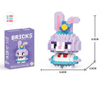 Disney Lilo & Stitch & Pokémon Pikachu Building Blocks – Cute Anime Cartoon Model Toy Set for Kids | Creative Educational Gift for Children