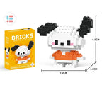 Disney Lilo & Stitch & Pokémon Pikachu Building Blocks – Cute Anime Cartoon Model Toy Set for Kids | Creative Educational Gift for Children