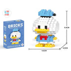 Disney Lilo & Stitch & Pokémon Pikachu Building Blocks – Cute Anime Cartoon Model Toy Set for Kids | Creative Educational Gift for Children