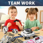 12-in-1 Solar Robot Toy – DIY Science Experiment Building Kit for Kids