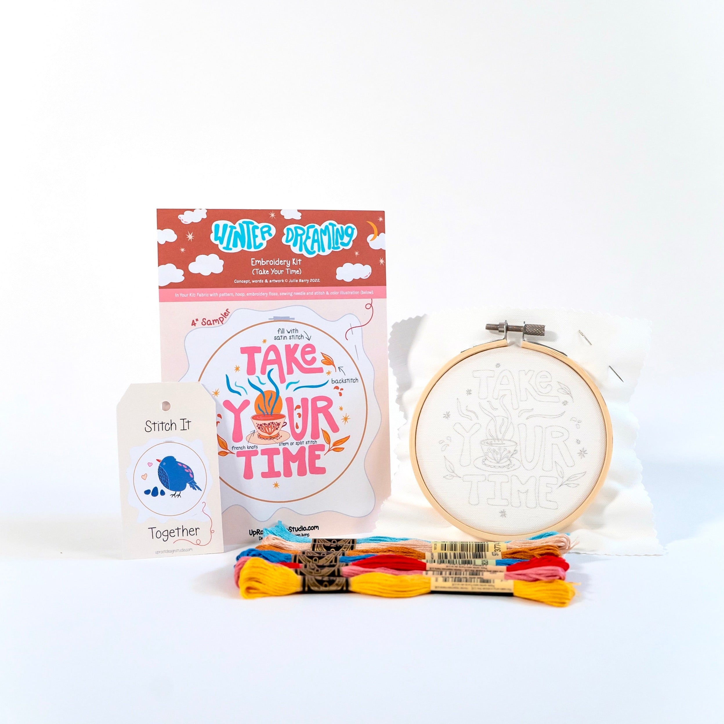 Joyful Threads Eco-Embroidery Kits (Winter Dreaming - Assorted)