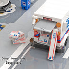United Studs Postal Worker (Male) -  Custom Printed Minifig - Made Using LEGO® Parts