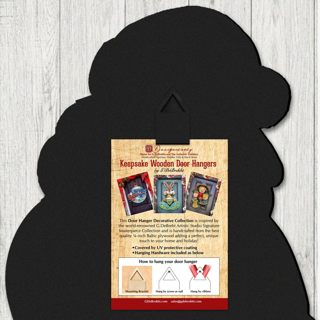 Halloween Eve Cat Halloween Door Decor by G. DeBrekht - Thanksgiving Halloween Decor - 8161039H